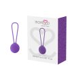Boule de silicone premium moressa osian one violet – cosmétique intime de qualité