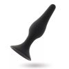 Plug anal intense 2 11,5 cm noir – cosmétique intime de qualité