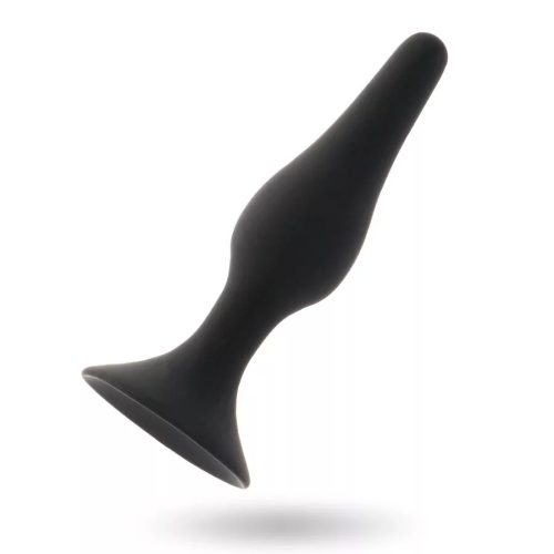 Plug anal intense 2 11,5 cm noir – cosmétique intime de qualité