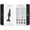 Plug anal intense 2 11,5 cm noir – cosmétique intime de qualité