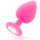 Plug anal intense shelki l rose chaud – cosmétique intime de qualité