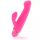 Vibrateur intense boral 20 vitesses silicone rose – cosmétique intime de qualité
