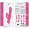 Vibrateur intense boral 20 vitesses silicone rose – cosmétique intime de qualité