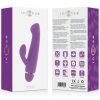 Vibrateur intense boral 20 vitesses silicone violet – cosmétique intime de qualité