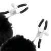 Pinces à tétons avec pompon – cosmétique intime de qualité