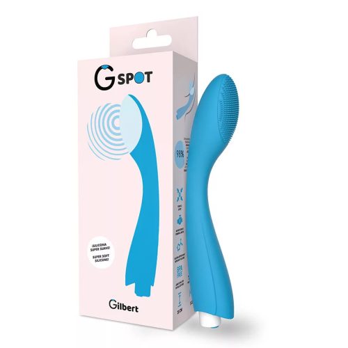 Vibrateur point g gylbert turquoise – cosmétique intime de qualité