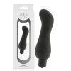 Vibrateur point g en silicone noir – cosmétique intime de qualité