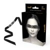 Masque en dentelle noire avec ruban – cosmétique intime de qualité