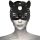 Masque en cuir vegan avec oreilles de chat – cosmétique intime de qualité