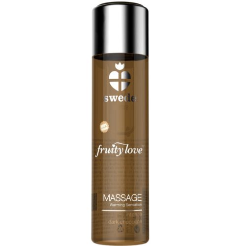 Fruit love huile de massage chauffante intensive chocolat 120 ml – cosmétique intime de qualité