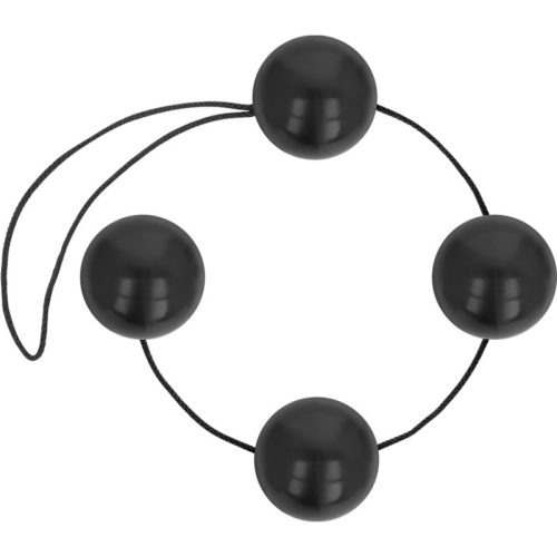 Boules anales chinoises noires 170 gr – cosmétique intime de qualité
