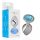 Plug anal en metal aluminium avec verre bleu taille m – cosmétique intime de qualité