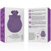 Stimulateur clitorial violet avec 10 modes de vibration violet – cosmétique intime de qualité