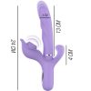Billie vibrateur rechargeable multifonctions aspiration et pulsation violet – cosmétique intime de qualité