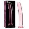 Modèle 9 gode en verre borosilicate 15,5 x 2,5 cm rose – cosmétique intime de qualité