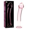 Modèle 11 gode en verre borosilicate 16 x 3 cm rose – cosmétique intime de qualité