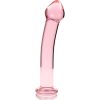 Modèle 11 gode en verre borosilicate 16 x 3 cm rose – cosmétique intime de qualité