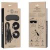 Ensemble de jouets erotiques avec 1 menotte, masque et fouet – cosmétique intime de qualité