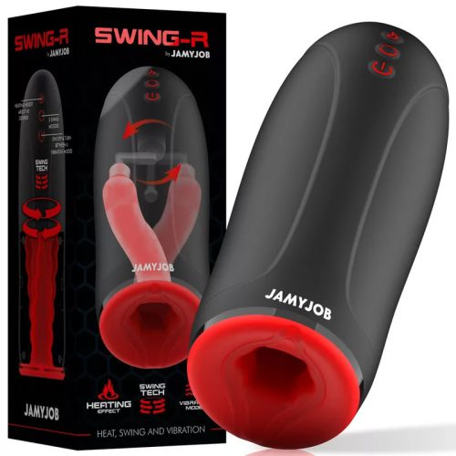 Swing-r masturbateur chauffant, rotatif et vibrant – cosmétique intime de qualité