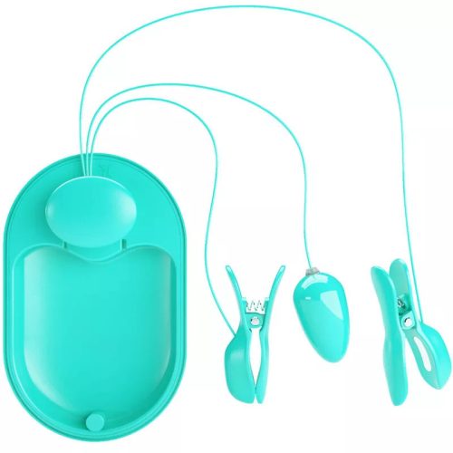PRETTY LOVE – pince électrostimulante bleue pour plaisir intime