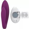 Vibrateur chat pour couples avec télécommande violette – cosmétique intime de qualité