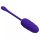 Oeuf vibrant avec texture marine rechargeable violet – cosmétique intime de qualité