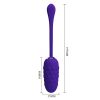 Oeuf vibrant avec texture marine rechargeable violet – cosmétique intime de qualité