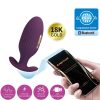 Plug anal contrôlé par application jefferson violet – cosmétique intime de qualité