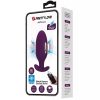Plug anal contrôlé par application jefferson violet – cosmétique intime de qualité