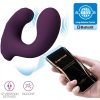 Vibrateur vibrant billy avec télécommande violet – cosmétique intime de qualité