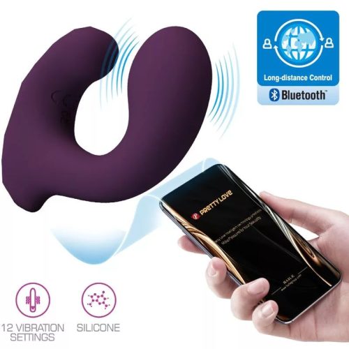 Vibrateur vibrant billy avec télécommande violet – cosmétique intime de qualité