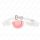 Pink pacifier shaped gag – cosmétique intime de qualité