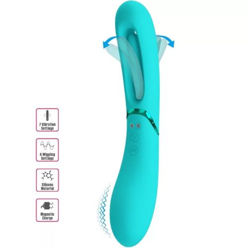 ROMANCE LEXIE – vibromasseur point G avec 7 modes de vibration, bleu