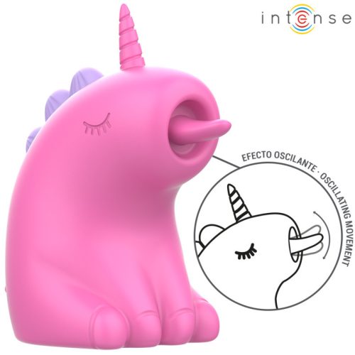 INTENSE Pinkie – stimulateur clitoridien licorne sensuelle, fuchsia