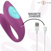 Vibrateur et stimulateur en u annie avec télécommande violette – cosmétique intime de qualité