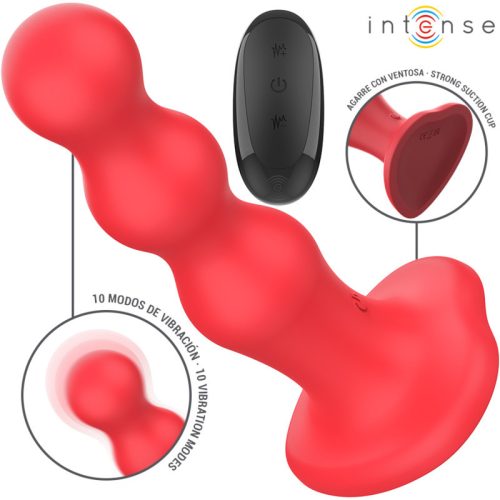 INTENSE - CODY Vibromasseur avec ventouse et télécommande