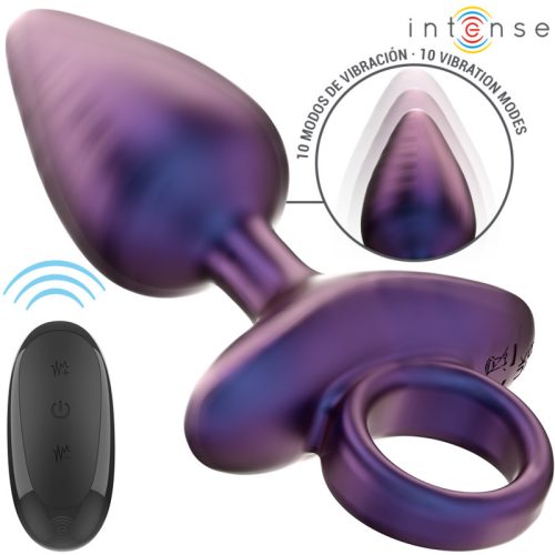 INTENSE – Godemichet anal vibrant avec télécommande