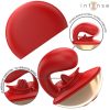 Vibrateur et stimulateur mariah en u 10 vibrations rouge – cosmétique intime de qualité