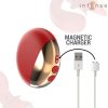 Vibrateur et stimulateur mariah en u 10 vibrations rouge – cosmétique intime de qualité