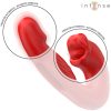 Nathy double vibrateur stimulateur multifonctionnel avec bouche rouge – cosmétique intime de qualité