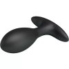 Plug anal gonflable noir – cosmétique intime de qualité