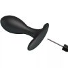 Plug anal gonflable noir – cosmétique intime de qualité