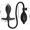 Plug anal gonflable noir – cosmétique intime de qualité