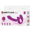 Pretty Love Valerie – double strap-on vibromasseur avec 12 modes de vibration